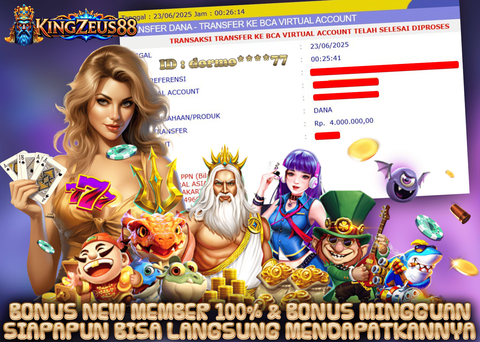 kingzeus88 slot online