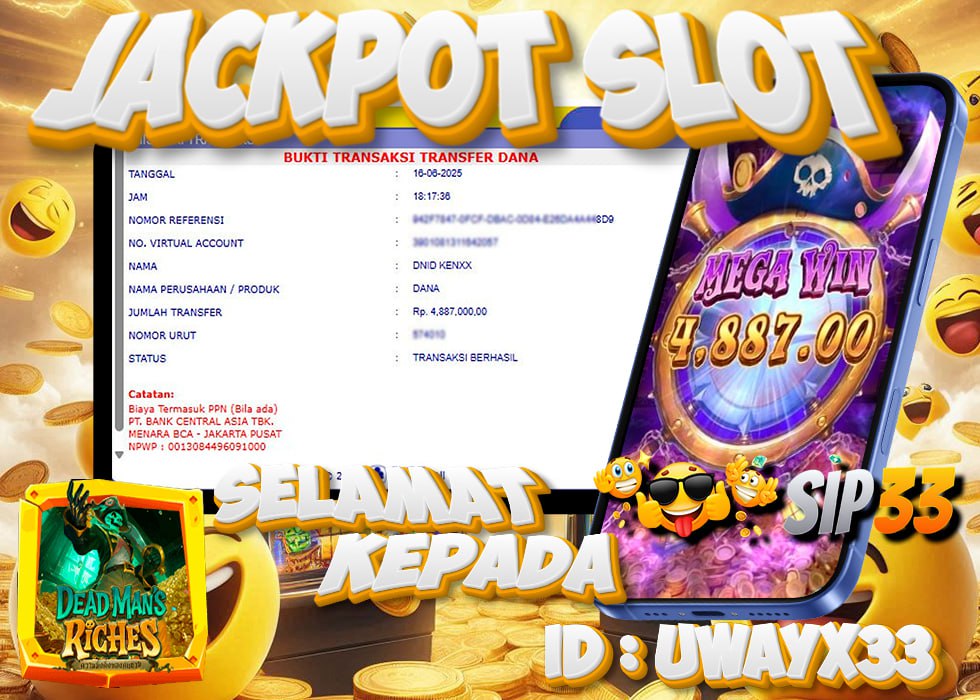 Kemenangan Deadmans Riches SIP33 oleh ID UWAYX33