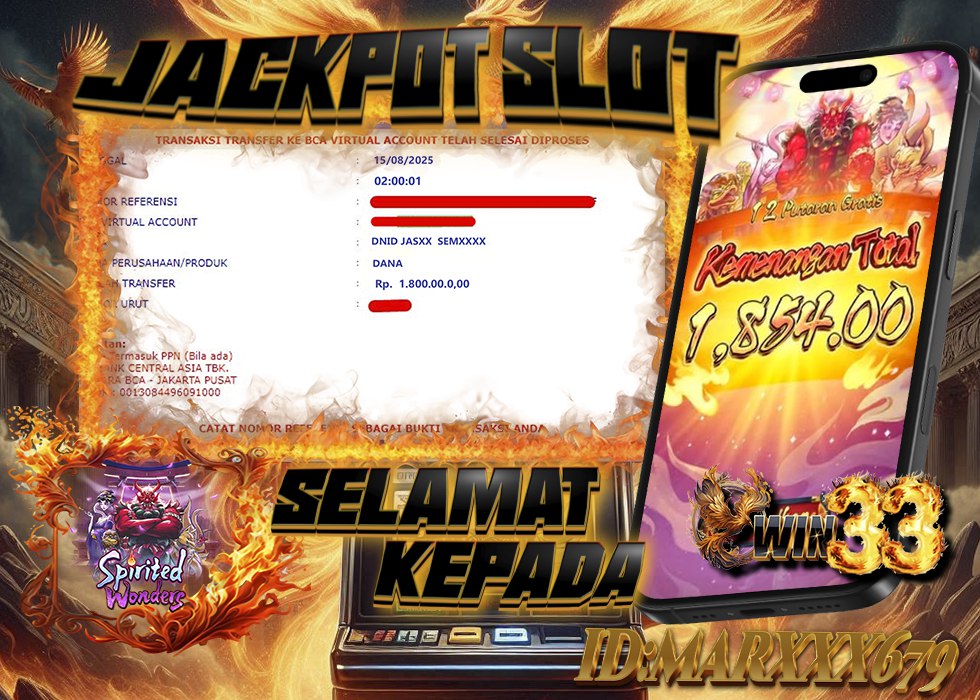 Kemenangan Spirit Wonders WIN33